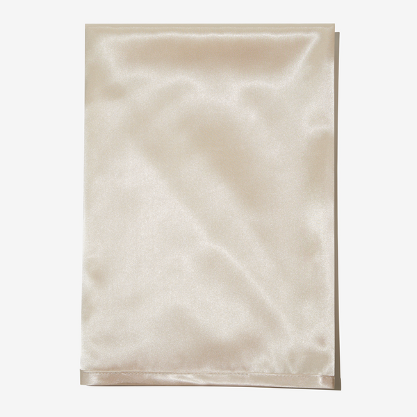 Golden Tan Satin Pillow Sleeve