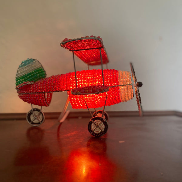 Biplane Lamp Beadworx by Extol Accessories