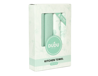 Premium Microfiber Kitchen Towel Set of 4 - Country Rustic style