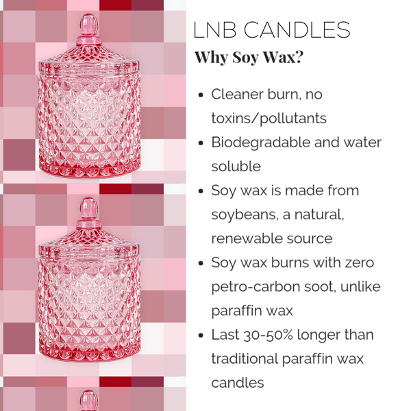 LOVE Scented Candle Home Decor Designer Inspired by Romance LNB Luxury Candles Home Decor