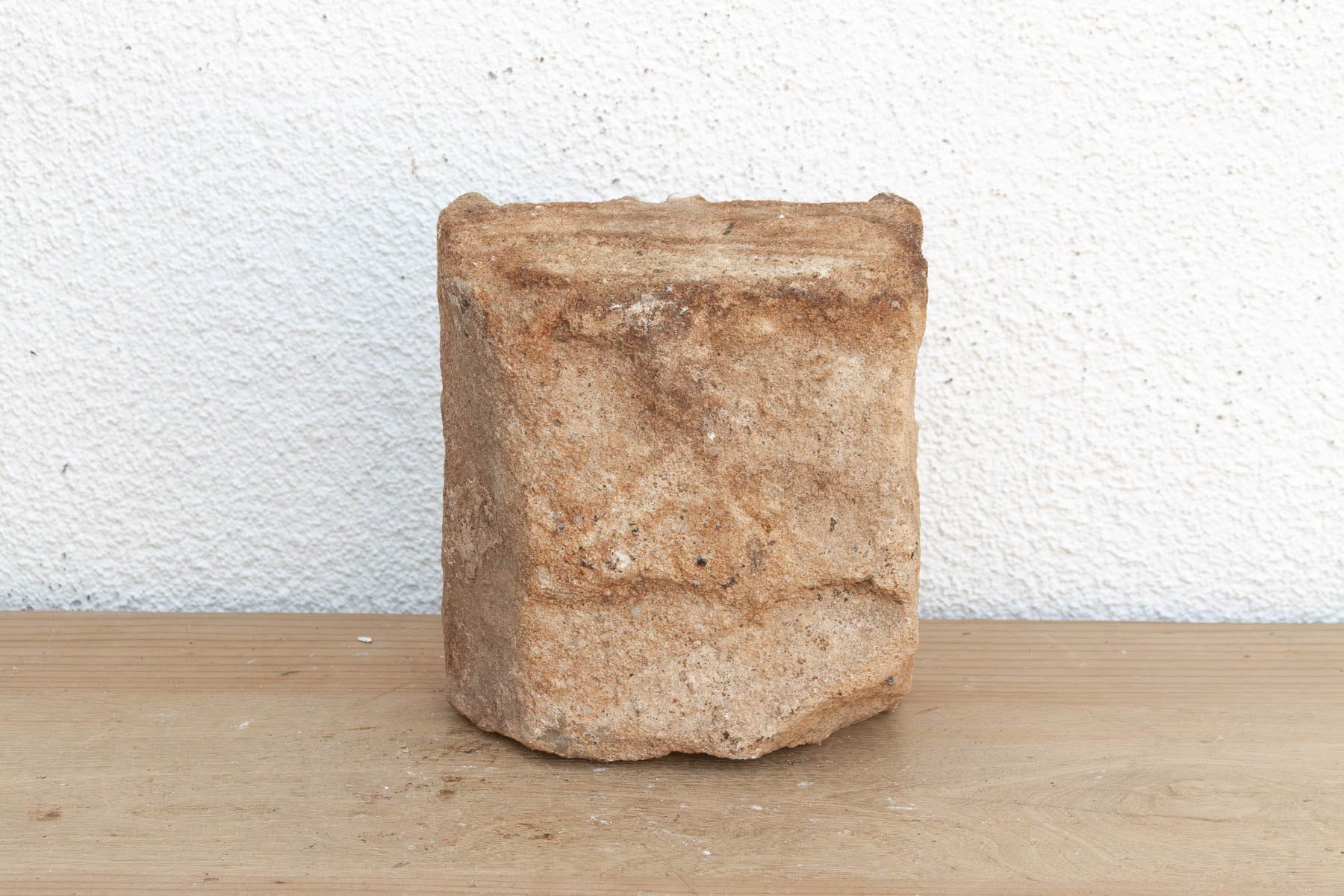 Antique Ziggurat Arch Indian Stone Niche (Trade)