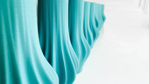 LAMELLA VASES • TURQUOISE - Gifts for You 'n Me