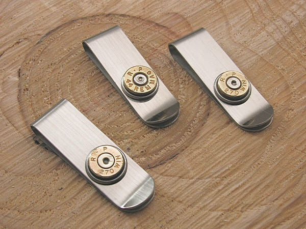 Bullet Money Clip - Slim Style - 270 Caliber