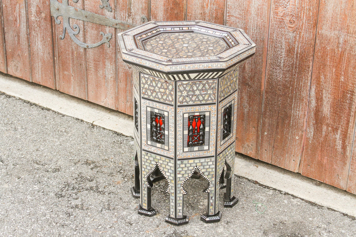 Gorgeous Mother-Of-Pearl Table