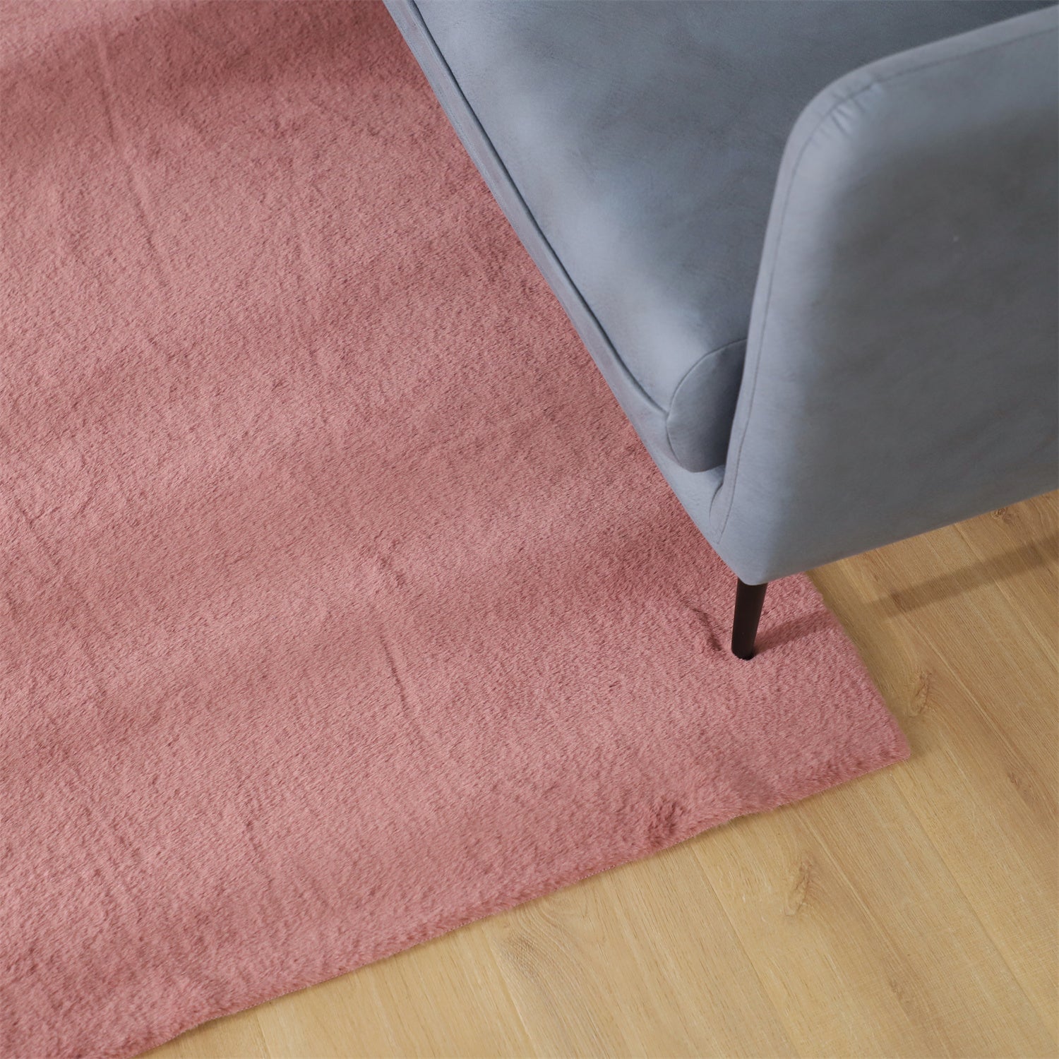 Kasentex Fluffy Elegant Faux Fur Area Rugs, Ultra Soft, Room Decor, Graduation Gifts, Fathers Day Gift, Mom Gift