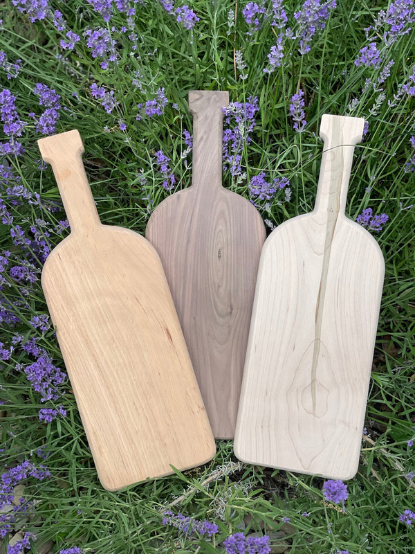 Wine Bottle Shape Cutting Board