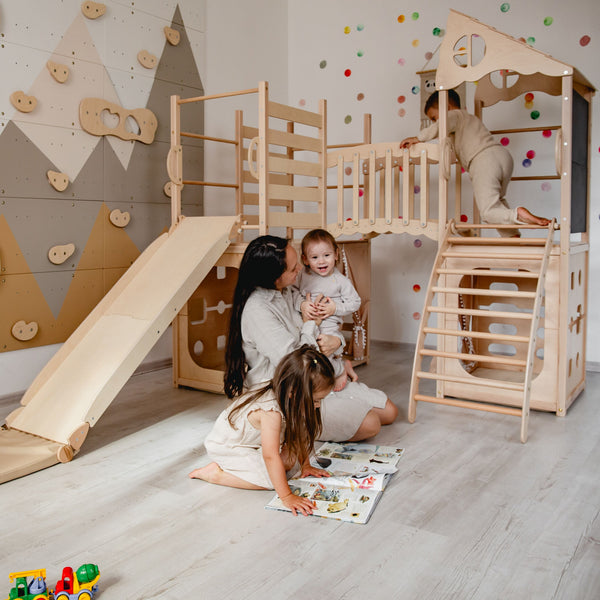 Large Playground Set, 2-in-1 Bundle