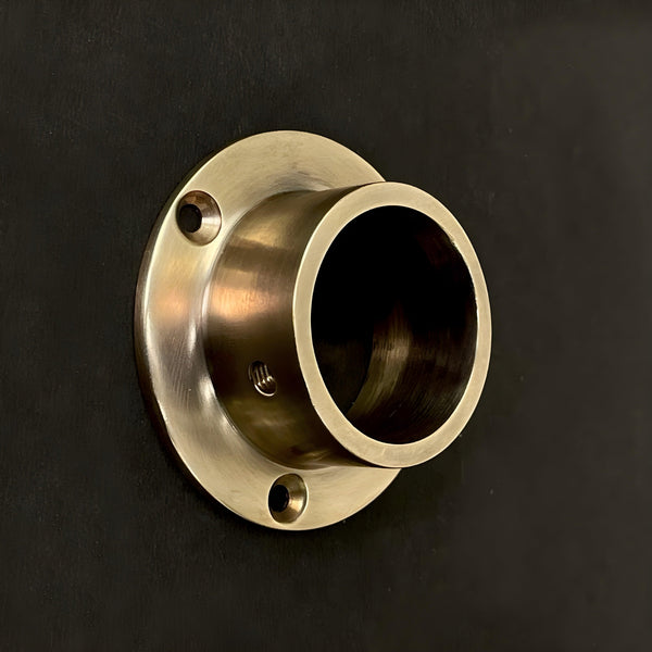 Closet Rod Closed Bracket for 1-1/4
