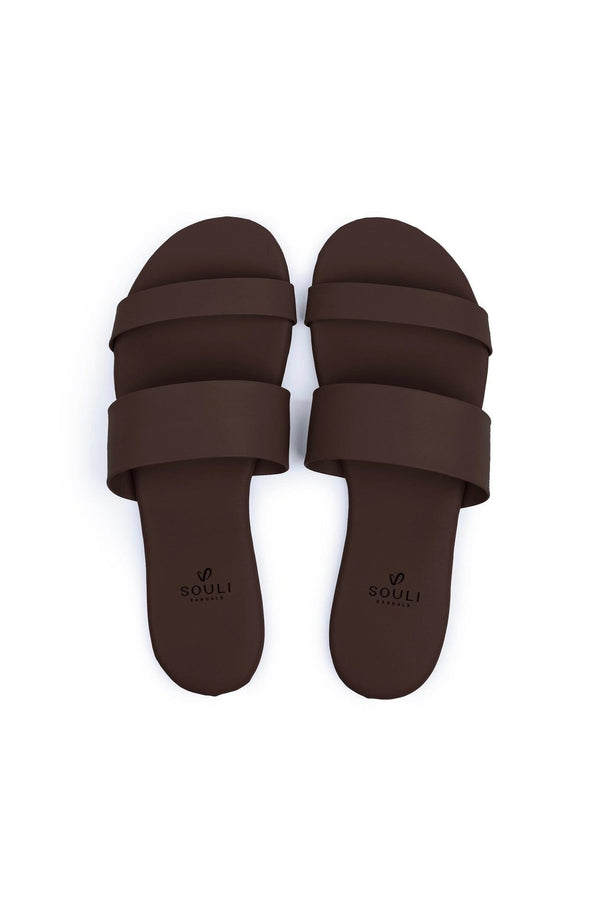 Souli Slides w/ Purse │ Memory Foam Padding │ Thin Sole