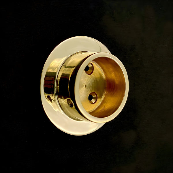 Closet Rod Closed Bracket for 1-1/4