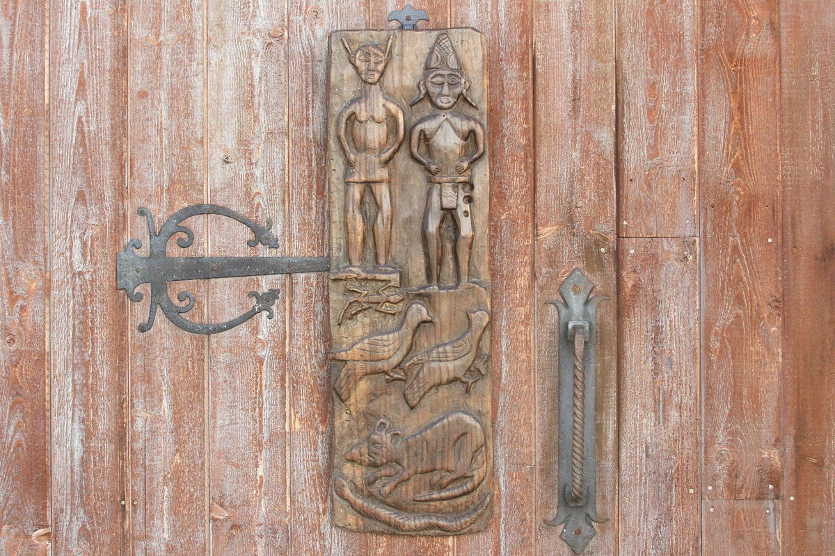 Nagaland Tribal Carved Panel