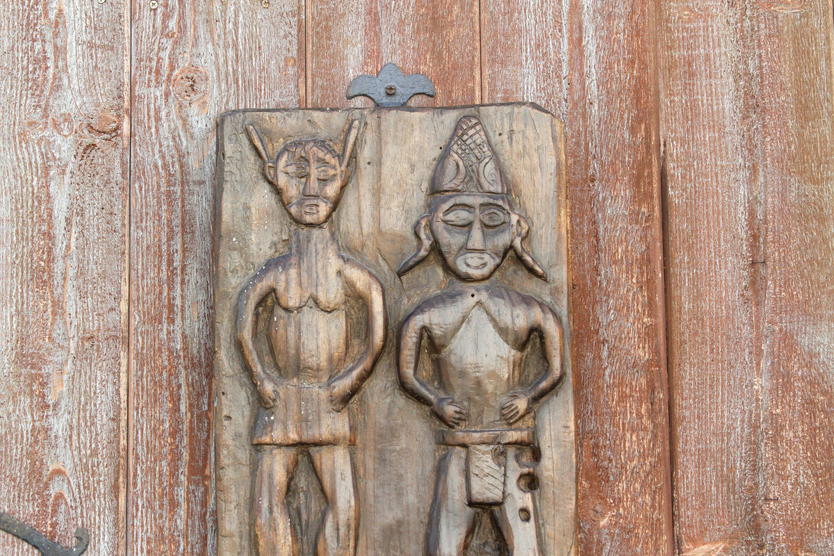 Nagaland Tribal Carved Panel