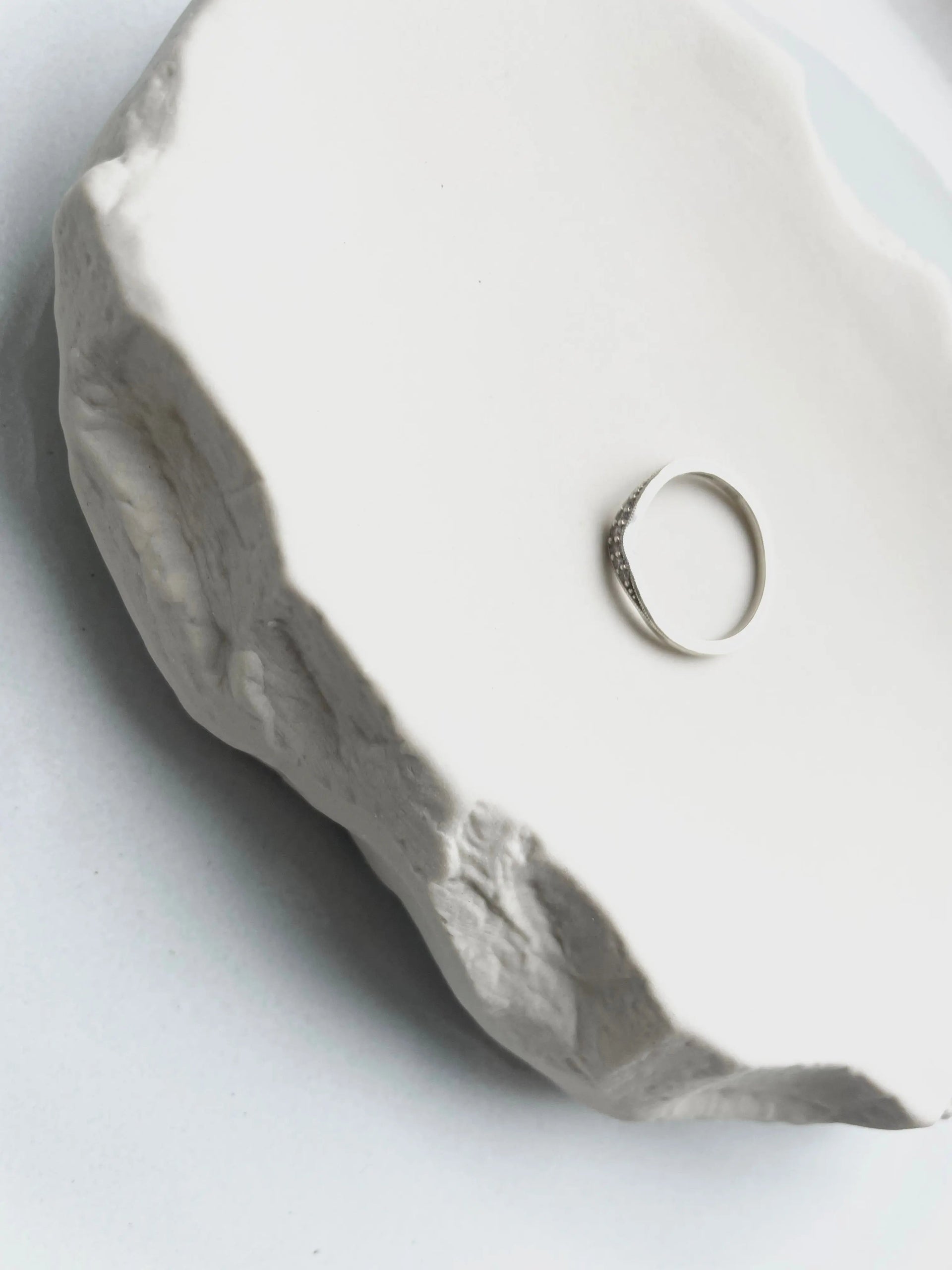 Textured Stoneware Dish