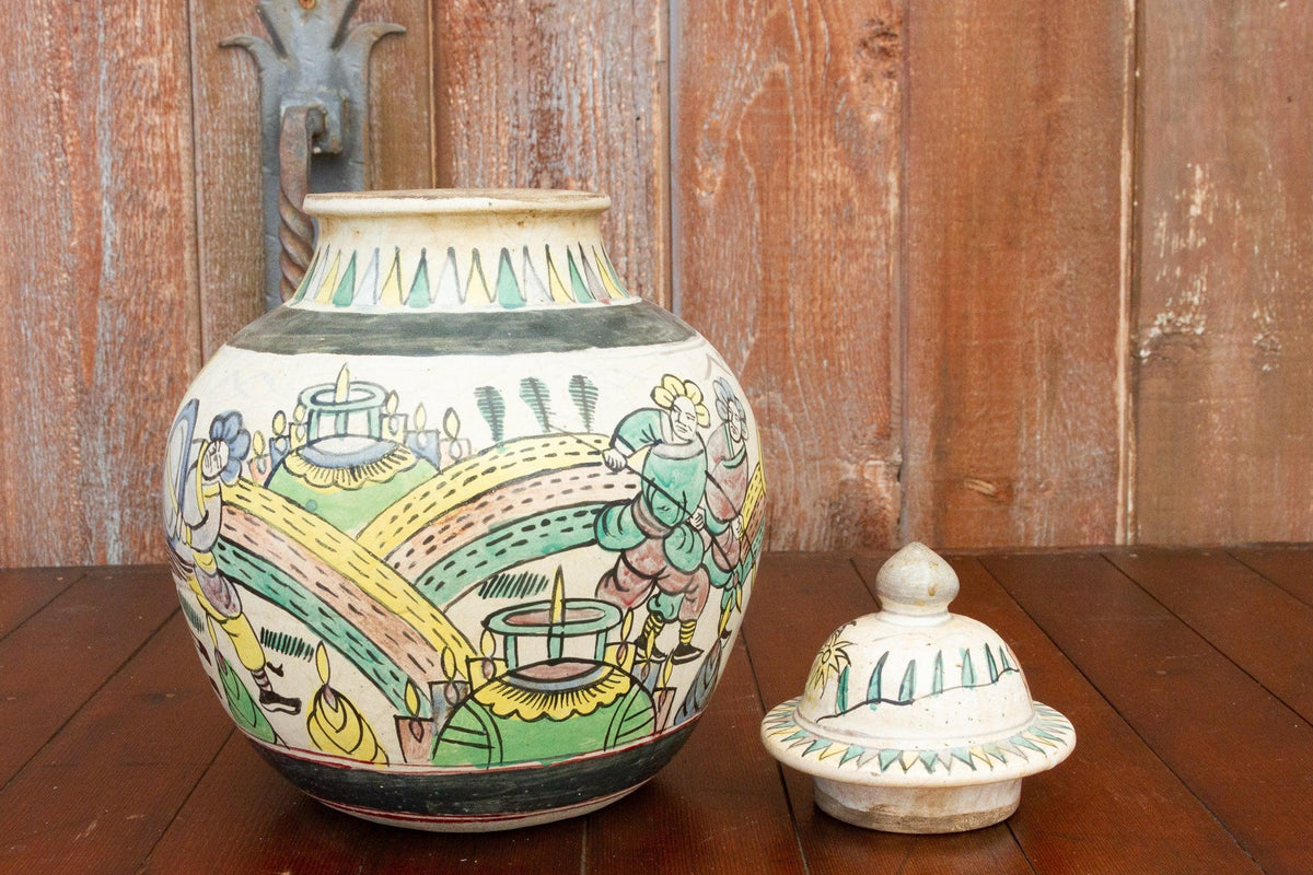 Antique Chinese Crackle Vase