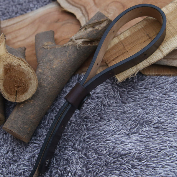 Handmade Tooled Custom Leather Sling - Personalized