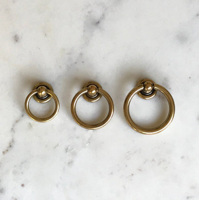 Plain Antique Brass 