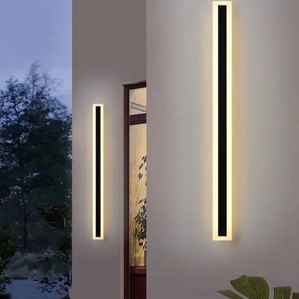 Minimalist LED Wall Lamp for Outdoor Atmosphere (IP65) Iluminating