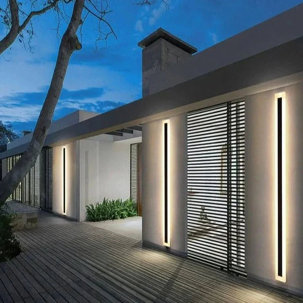 Minimalist LED Wall Lamp for Outdoor Atmosphere (IP65) Iluminating