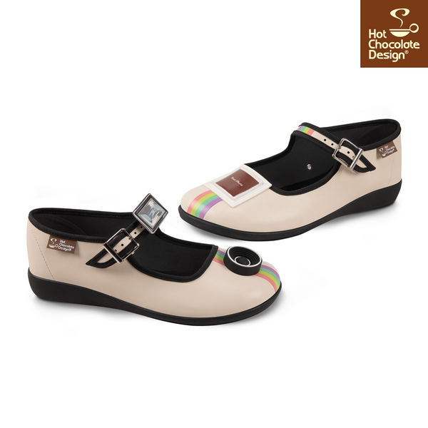 Hot Chocolate Design Instant Memories Women's Mary Jane Flat