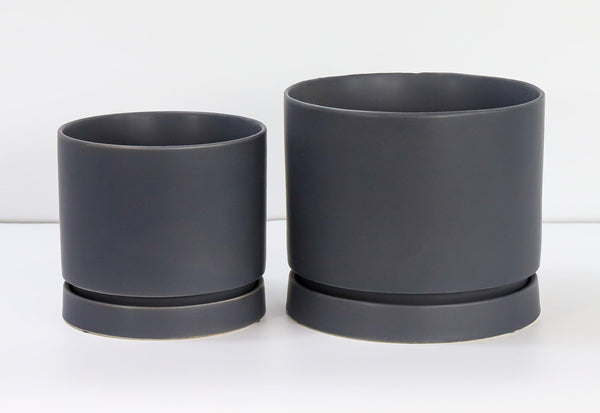 Carmel Attached Saucers Planters