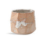 Rock Form Grower Pot By Plantatorem - 6.5" D x 5.5" H (Single Pot) / Artisan Clay