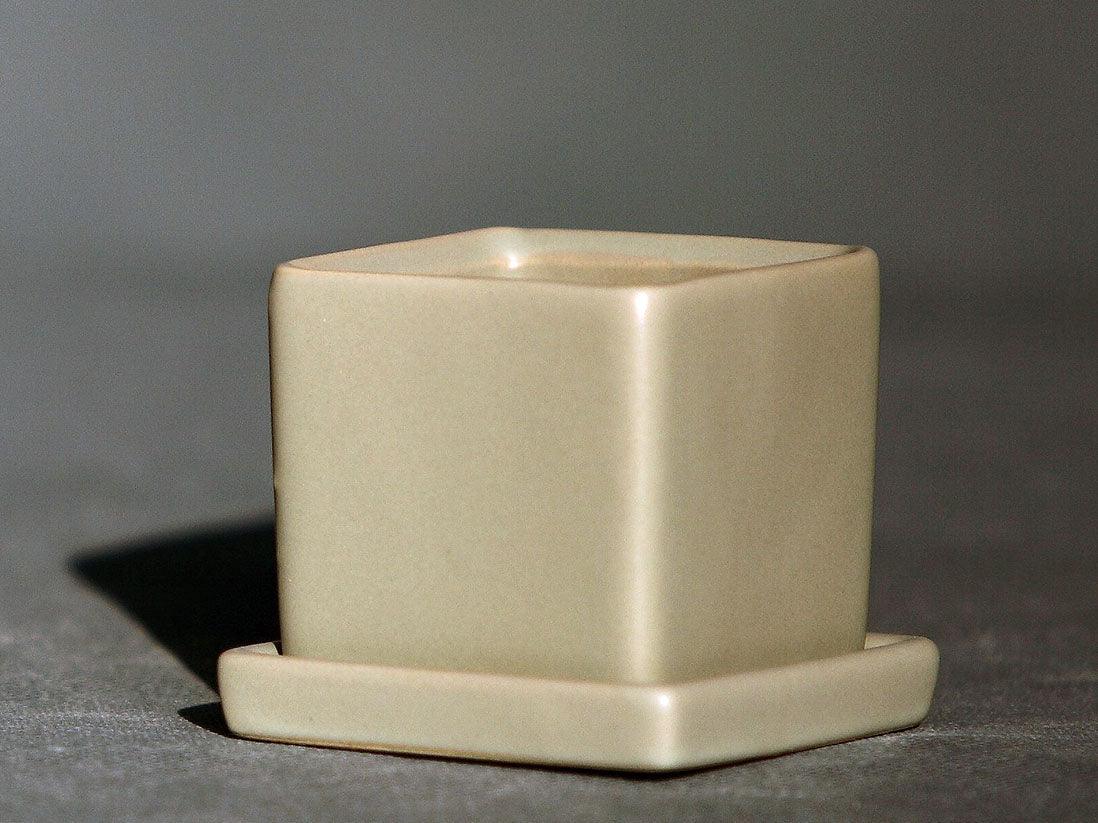 Cube Pot with Detached Saucers (LARGE) By Plantatorem