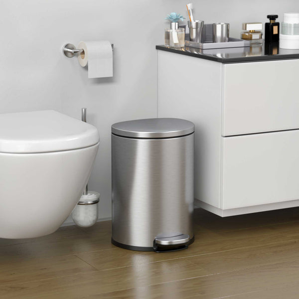 3 Gallon / 11.4 Liter SoftStep Semi-Round Step Pedal Trash Can