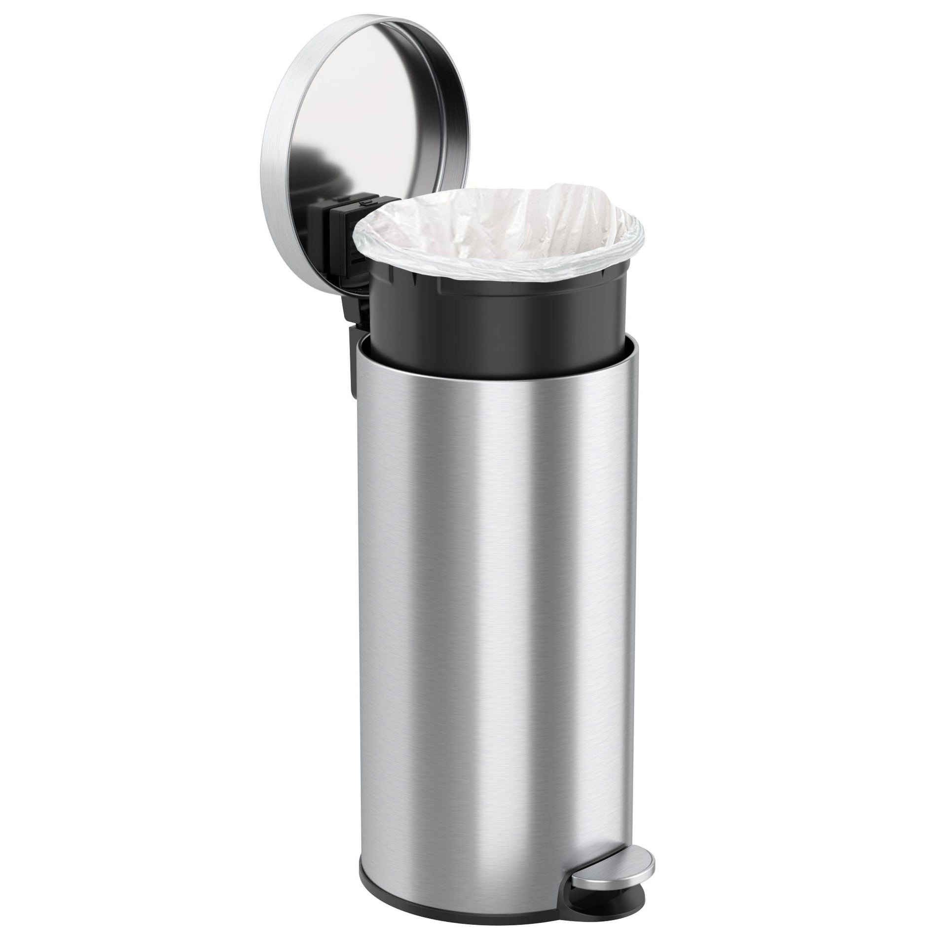8 Gallon / 30 Liter SoftStep Round Step Pedal Trash Can