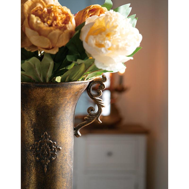 Gold Trophy Vase with Handles