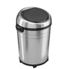 18 Gallon / 68 Liter Self-Contained Electric-Motor Sensor Kitchen Trash Can with Wheels and AbsorbX
