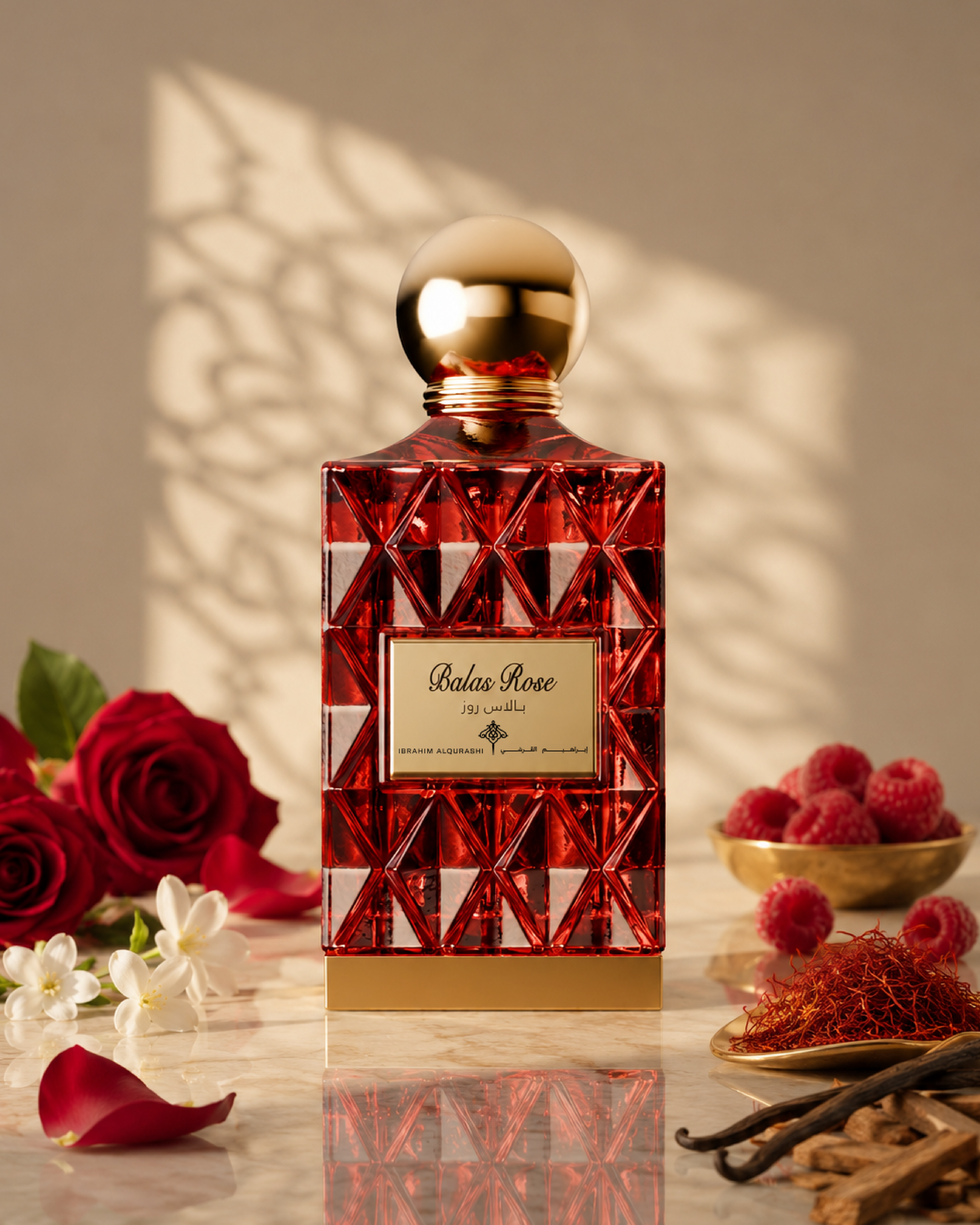 Ibrahim Al-Qurashi Balas Rose