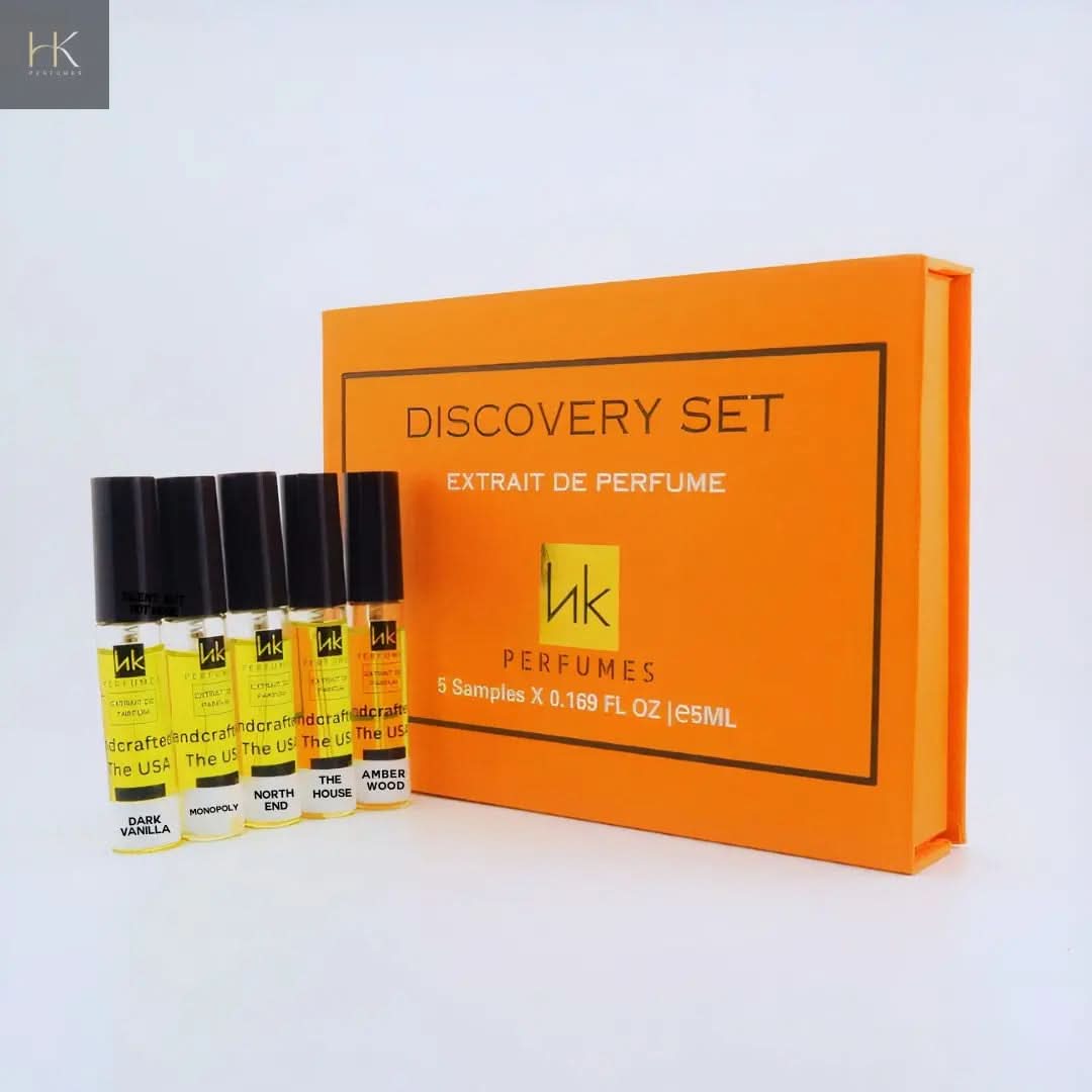 Icy Nights, Warm Hearts: Inspired fragrance discovery set