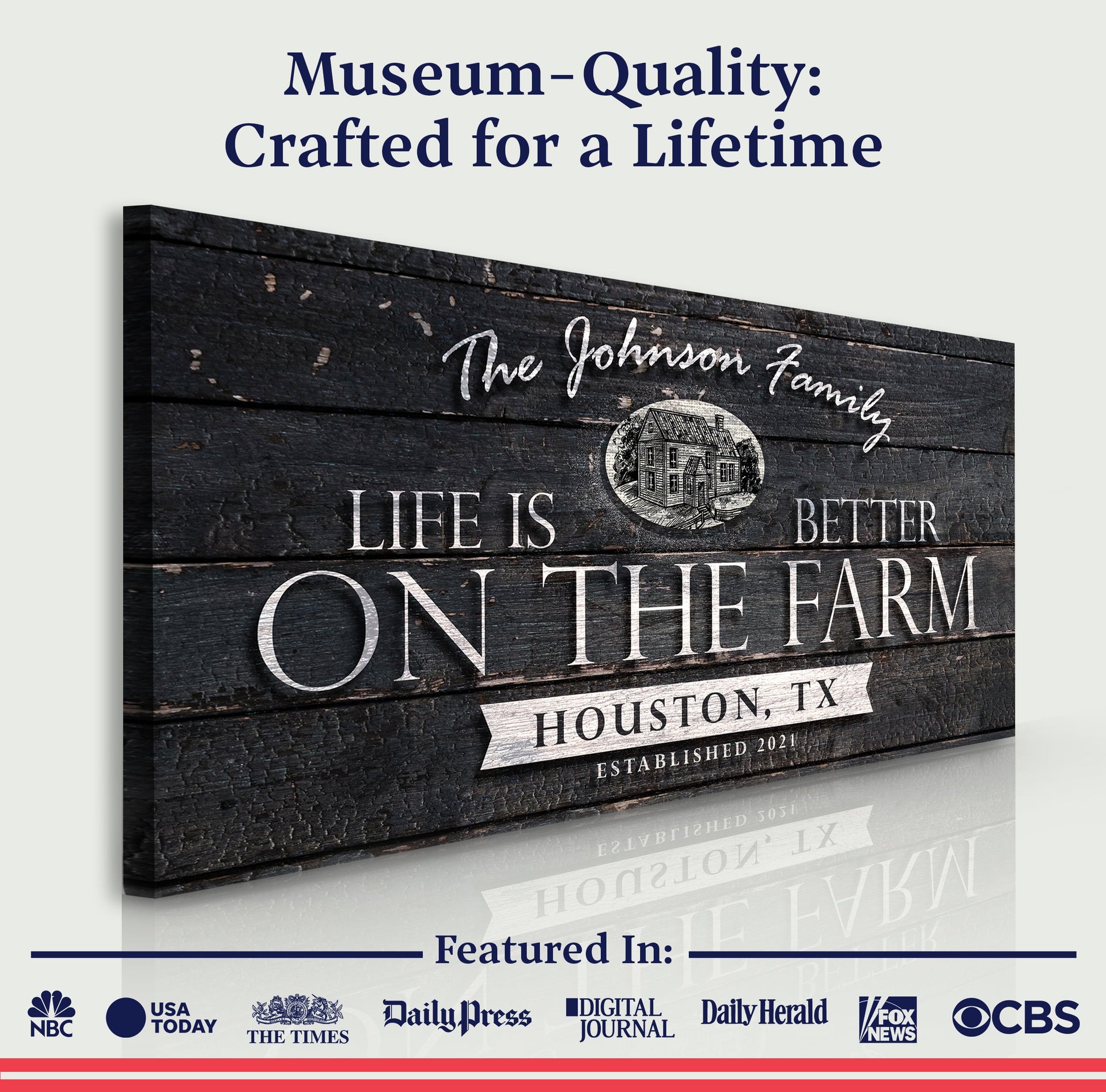 Life Is Better On The Farm Sign V