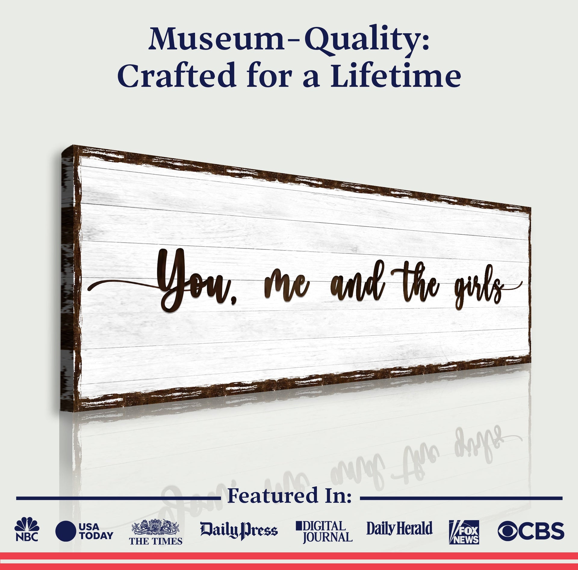 You, Me, And The Girls Sign