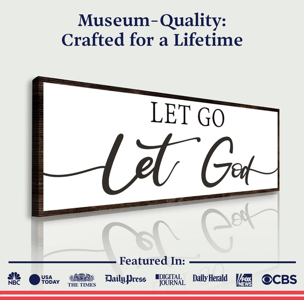 Let Go Let God Faith Sign III