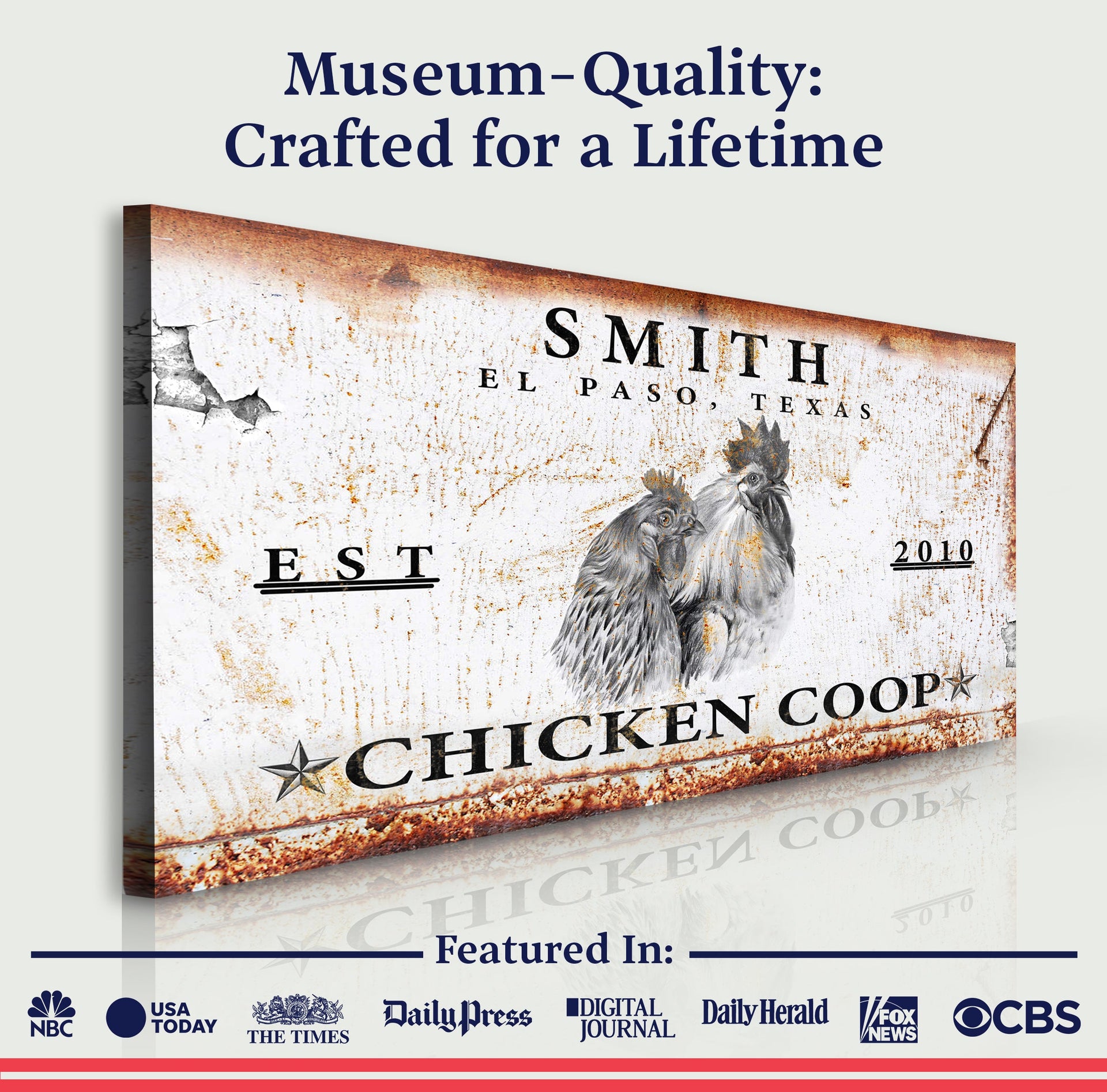 Chicken Coop Sign V