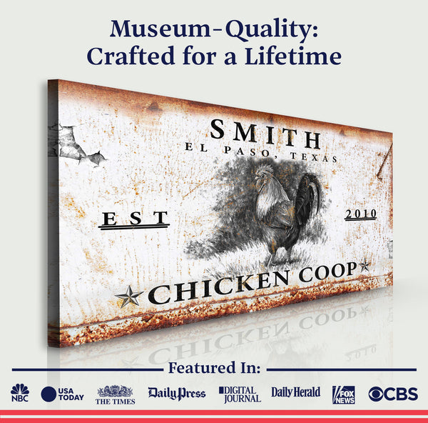 Chicken Coop Sign VI