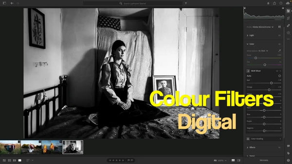 Adobe Lightroom Black-and-White editing Masterclass. Video tutorial by George Tatakis