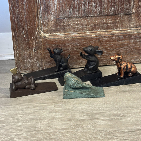 Cast Iron Animal Doorstop