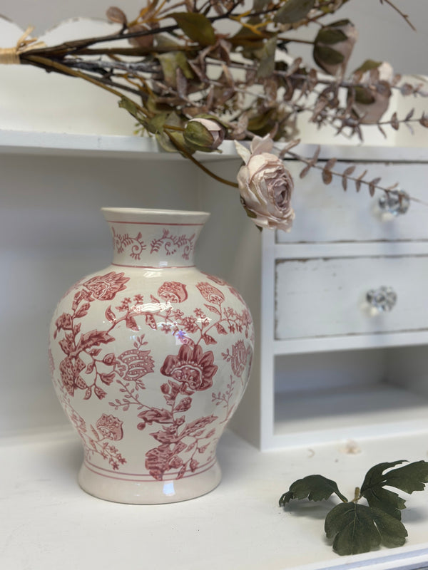 Floral Ceramic Vases
