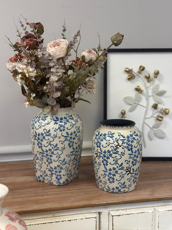 Floral Ceramic Vases
