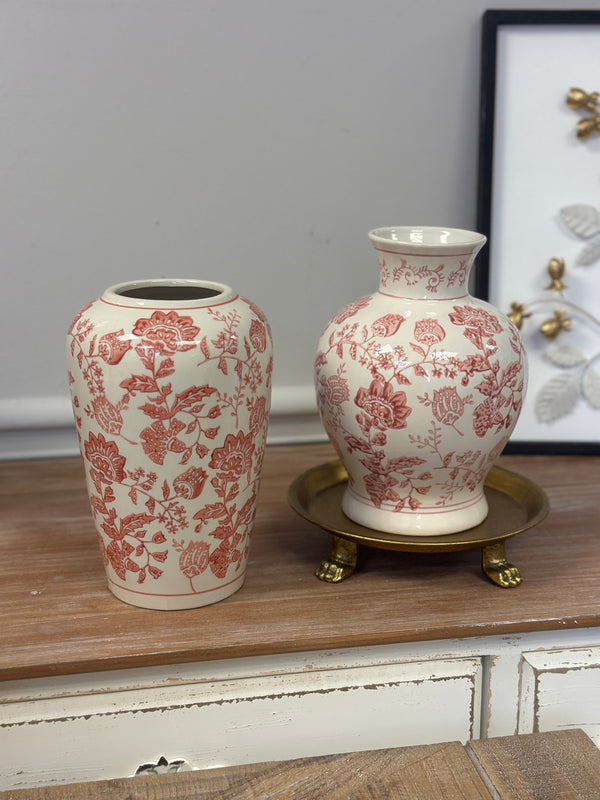 Floral Ceramic Vases