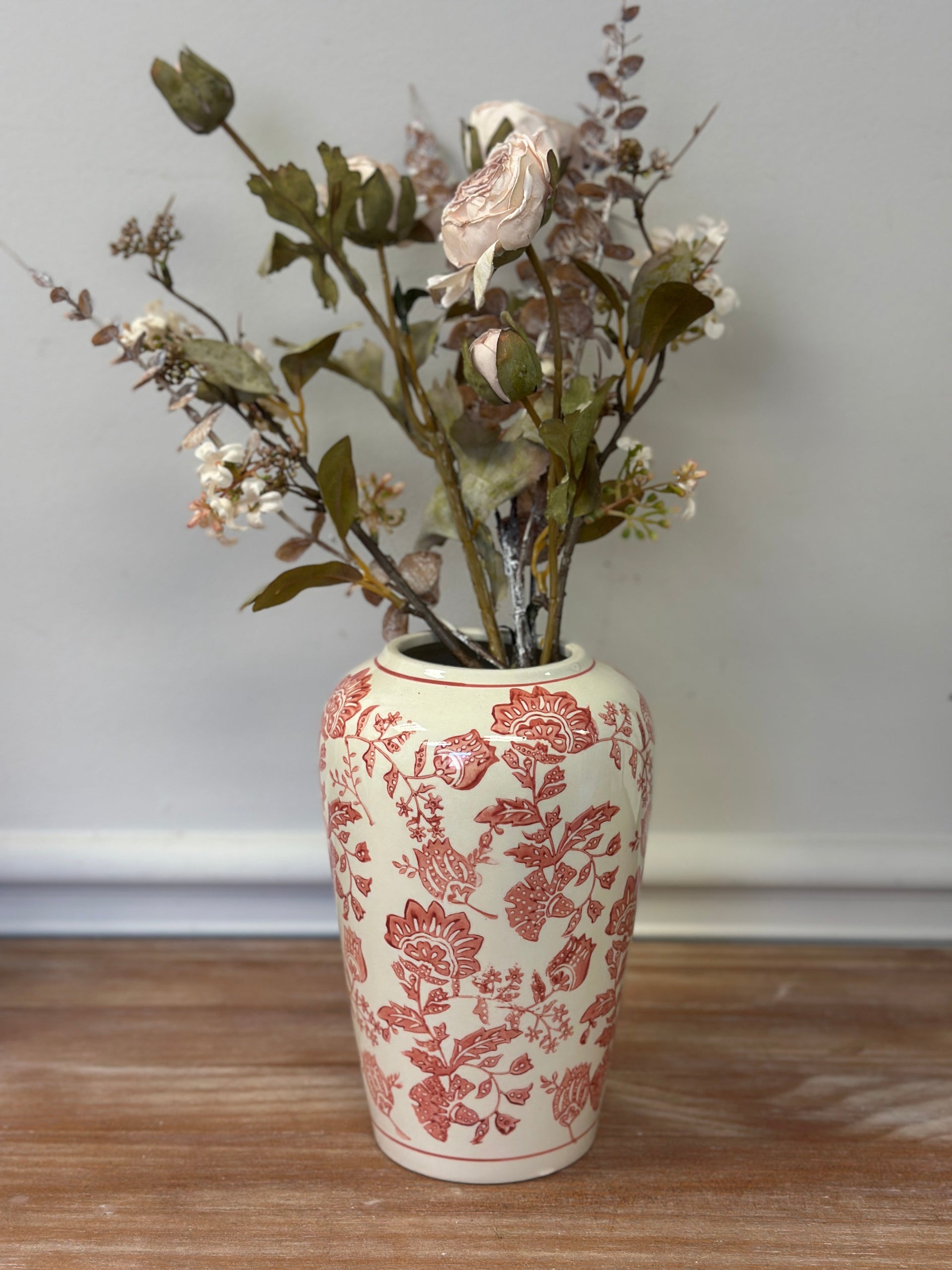 Floral Ceramic Vases