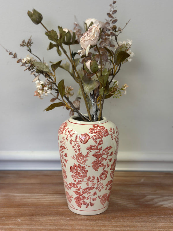 Floral Ceramic Vases