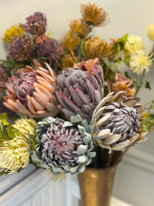 Artifical King Protea Bouquet