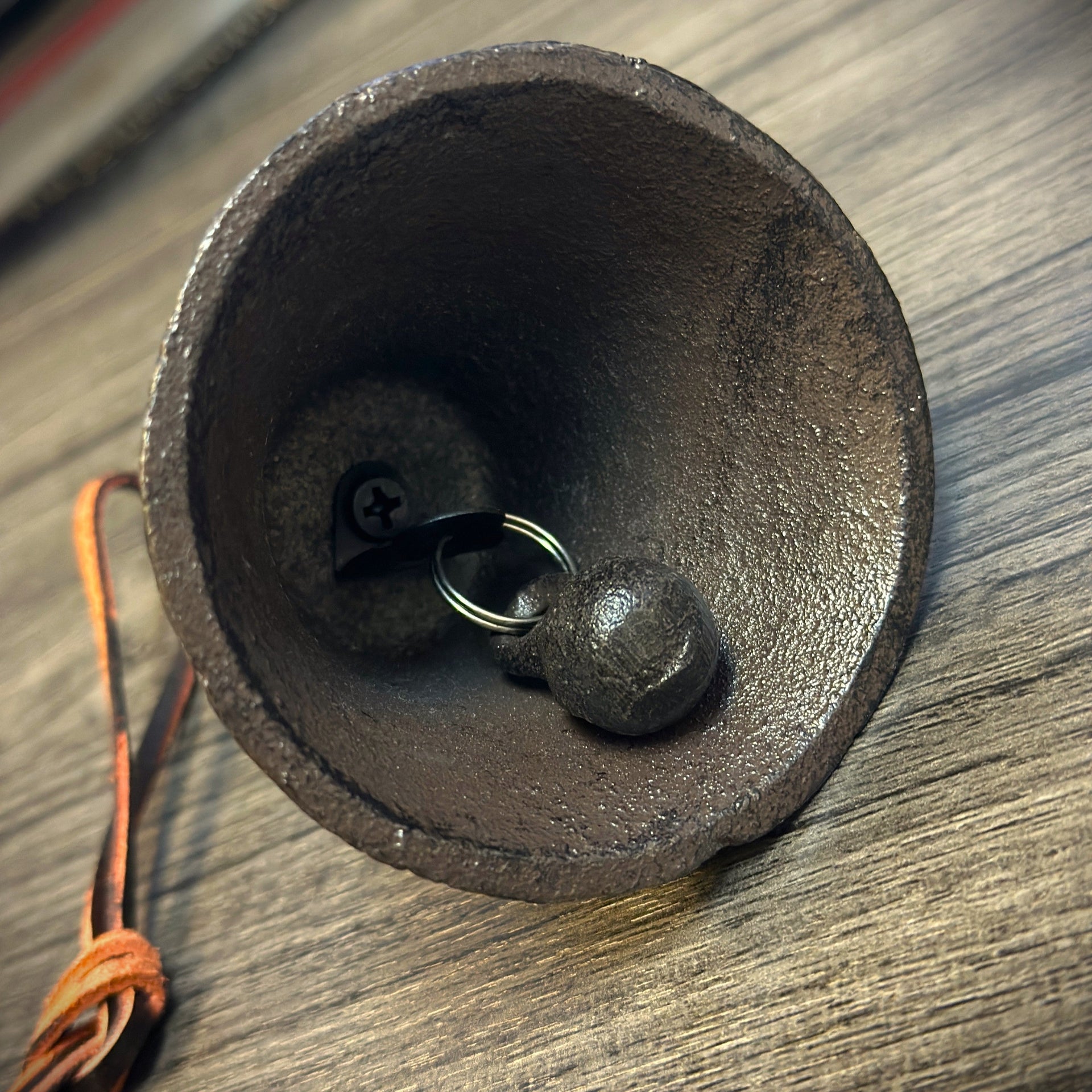 Cast Iron Hand Bell VagabondVintage