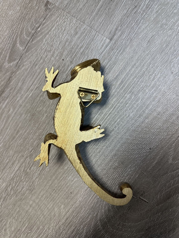 Gold Lizard Decorative Figurine VagabondVintage