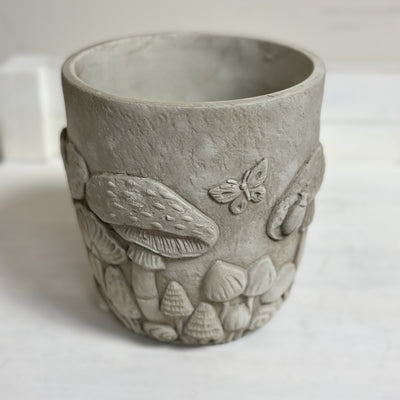 Woodland Mushroom & Butterfly Planter