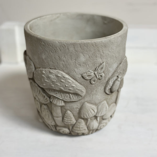 Woodland Mushroom & Butterfly Planter