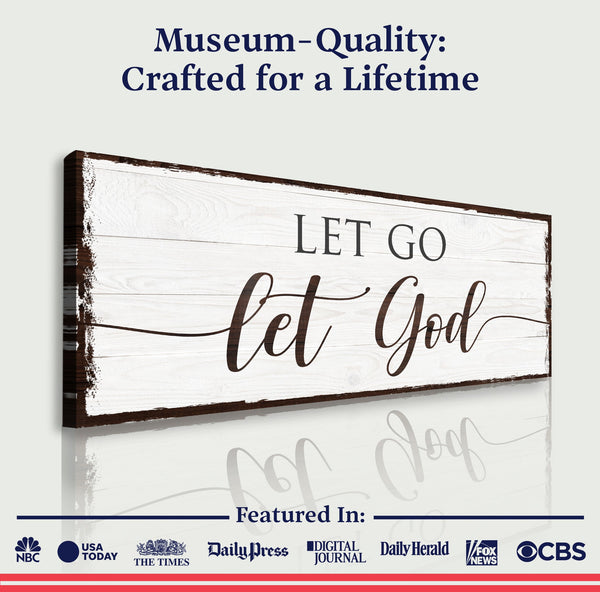 Let Go Let God Faith Sign II